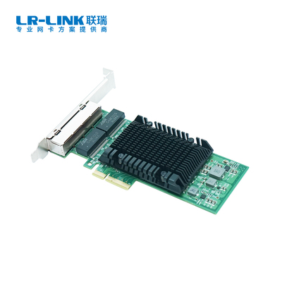 PCIe x4 四电口千兆以太网网络适配器（基于Intel主控）