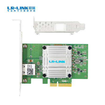 PCIe x4 单电口10G以太网网络适配器 (基于Aquantia主控)