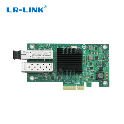 PCIe x4 双光口千兆LC+SFP混合多端口以太网网络适配器（基于Intel主控）