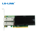 PCIe x16 双光口100G QSFP28以太网网络适配器（基于Intel主控）
