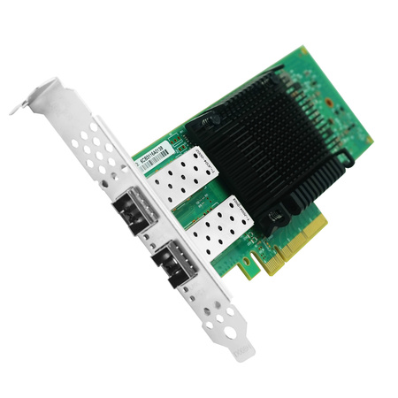 25GbE Network Card with Mellanox ConnectX-5 Ex Chipset, Dual-Port PCI Express 3.0 (8GT/s) x8 Etherne
