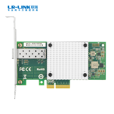 PCIe x4 单光口10G SFP+以太网网络适配器（基于Intel主控）