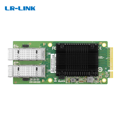PCIe x8 双光口 40G QSFP+夹层式以太网网络适配器 （基于 Intel XL710）