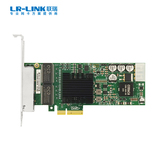 PCIe x4 四电口带浪涌保护千兆以太网图像采集卡（基于Intel 主控）
