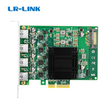 PCle2.0 x4 四口 Type A 5Gb USB3.0 适配器LRSU9A72-4A(3U)