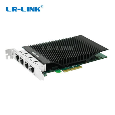 PCIe x4 四电口千兆工业以太网网络适配器（基于Intel主控）