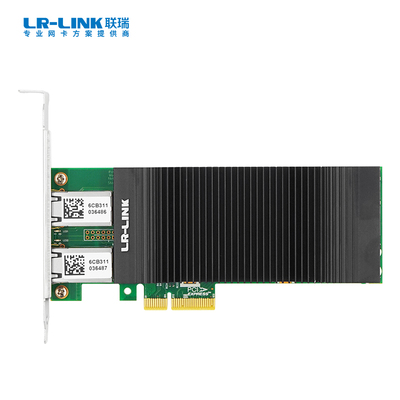 PCIe x4 双电口千兆POE以太网图像采集卡（基于Intel主控）