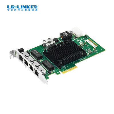PCIe x4 四电口千兆PoE+以太网图像采集卡（基于WX1860主控）
