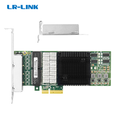PCIe x4 四电口千兆双路Bypass网络适配器（Intel I350）