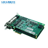 PCIe x4 十电口PoE+千兆以太网图像采集卡（基于Intel主控）