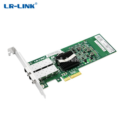 PCIe x4双光口千兆SFP以太网网络适配器 (基于Intel主控)