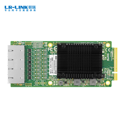 PCIe x8 四电口千兆夹层式以太网网络适配器（基于Intel主控）