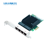 PCIe x1 四电口千兆以太网网络适配器 （基于国产控制器）