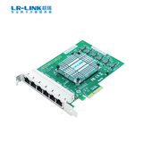 PCIe x4 六电口千兆以太网网络适配器 （基于国产控制器）