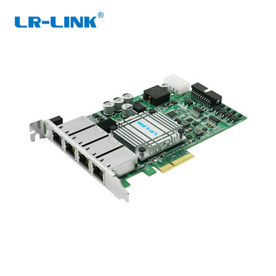 PCIe x4 四电口多功能千兆以太网图像采集卡（基于Intel 主控）